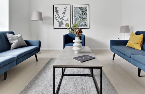 Roskilde Apartamento | Sanders Fjord 2 - Smart 1-Bdr. Apt. Near Cathedral