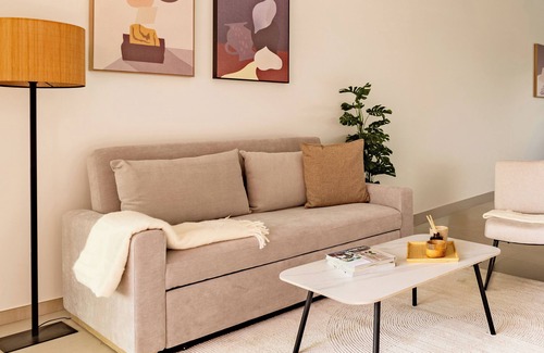 Vasa Koilaniou Apartamento | Sanders Limassol Park - Acogedor apartamento de 1 dormitorio con balcón