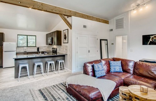 Idaho Springs Condominio | Sandstone Modern Work & Play Waterfront Condo!