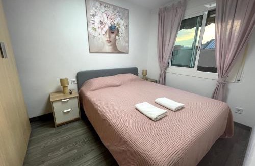 Sant Adria de Besos Apartamento | Sant Adria Beach apartment Wi-Fi Parking Free