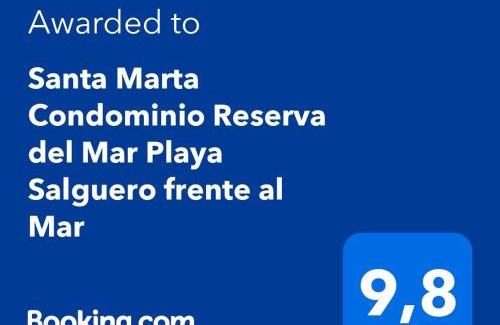 El Rodadero Apartamento | Santa Marta Condominio Reserva del Mar Playa Salguero frente al Mar