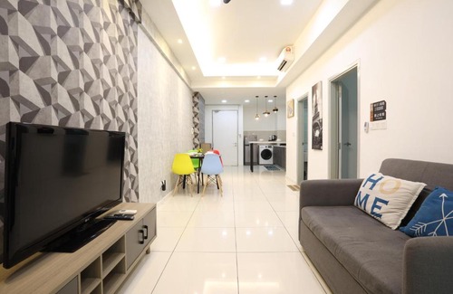 Kampung Sembulan Baru Apartamento | Santai suite in KK 休闲聚旅 Sutera Avenue by SR