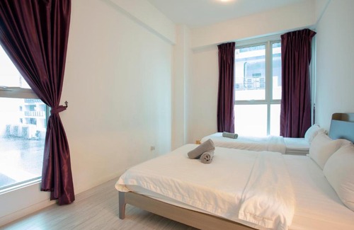 Kampung Sembulan Baru Apartamento | Santai suite in KK 休闲聚旅 Sutera Avenue by SR