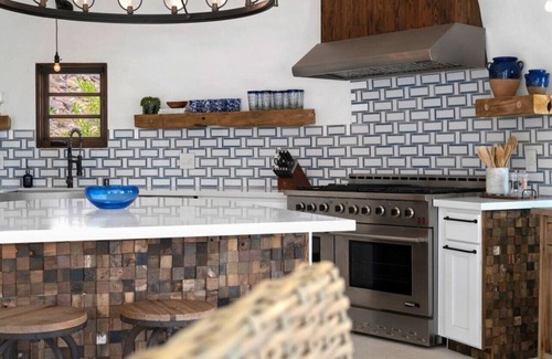 The Mesa Casa | Santorini House | Panoramic Palm Springs Views
