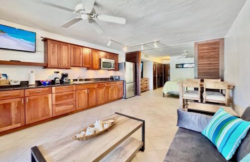Cabes Point Apartamento | Sapphire Beachfront, Free Wi Fi, Pool, Snorkeling Amazing View!