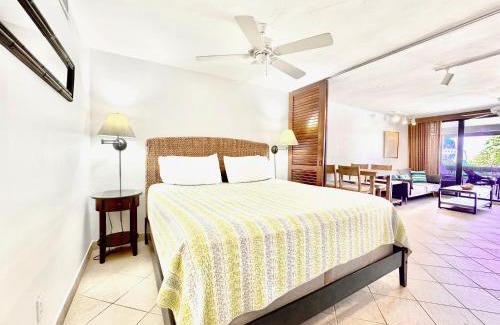 Cabes Point Apartamento | Sapphire Beachfront, Free Wi Fi, Pool, Snorkeling Amazing View!