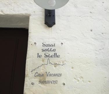 Sasso Barisano Casa | Sassi Sotto Le Stelle