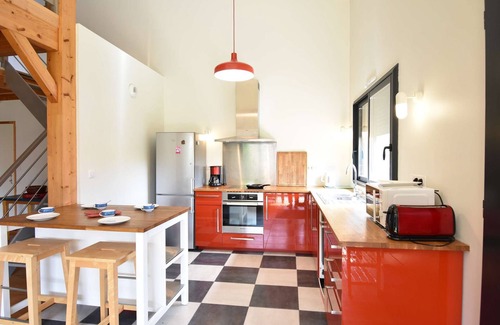 Saubion Casa | Saubion "Les Carolins", Agradable villa de madera para 6 personas.