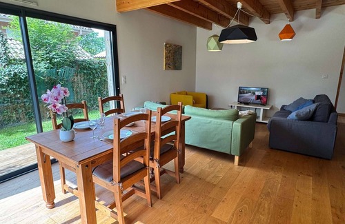 Saubion Casa | Saubion "Les Carolins", Agradable villa de madera para 6 personas.