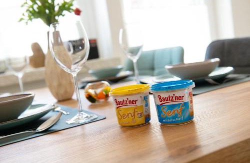 Bautzen Apartamento | Savor Appartement 5 Personen 2 Schlafzimmer Babybett Netflix Balkon Zentrum