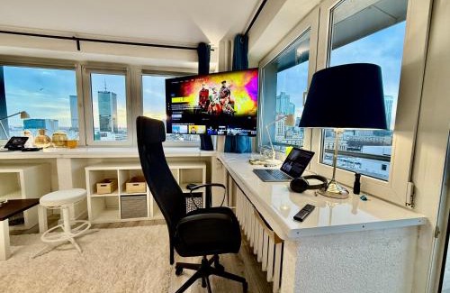 Centrum Apartamento | Sawa 7 WiFi8Gbs 85'TV 4K Netflix