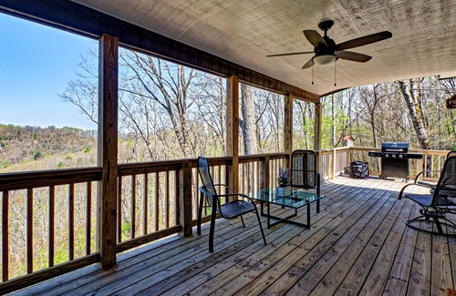 Scaly Mountain Casa | Scaly Mountain Home with Beautiful Sunset Views