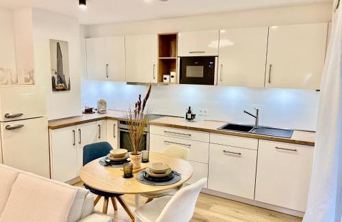 Wettersbach Apartamento | Scandi Apartment mit Terrasse und Parkplatz