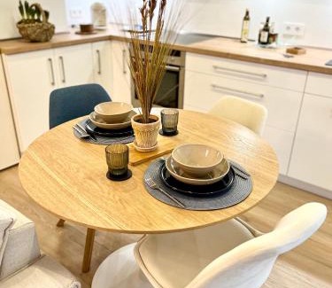 Wettersbach Apartamento | Scandi Apartment mit Terrasse und Parkplatz