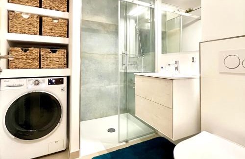 Wettersbach Apartamento | Scandi Apartment mit Terrasse und Parkplatz