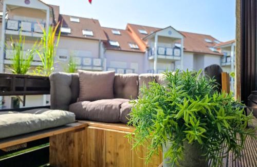 Pforzheim Apartamento | SCANDiC-Apartment - Balkony & Garage, 3Z, 80m2