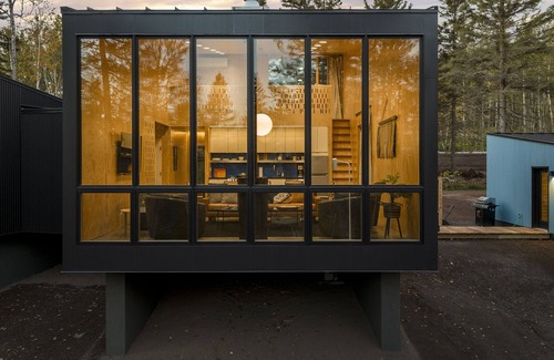 Lutsen Cabina | Scandinavian Chalet and sauna in Lutsen - Grey