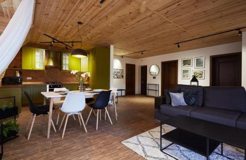 Kamenets-Podol'skiy Apartamento | Scandinavian Hygge Canyon view lounge