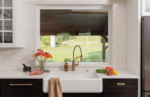 Ava Otro | Scenic farm escape w/ resort style patio, hot tub and designer kitchen!