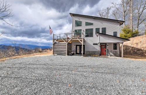 Sylva Casa | Scenic Hillside Cabin in Sylva with Hot Tub and Views!