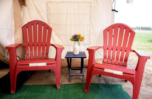 Otsego County Otro | Scenic Northern Michigan Glamping Tent on a Regenerative Farm