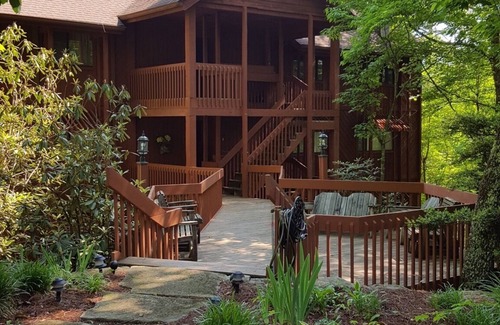 Lake Toxaway Condominio | OBSERVACIONES ESCÉNICAS- Toxaway Falls
