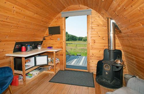 Glandyfi Chalet De Esquí | Scenic Pet Friendly Pod in Talybont Aberystwyth