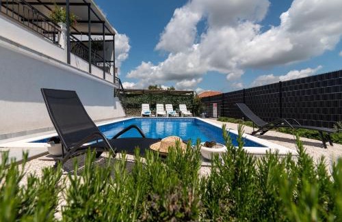 Seget Gornji Villa | Scenic Sea View,Three Bedroom Villa with Pool