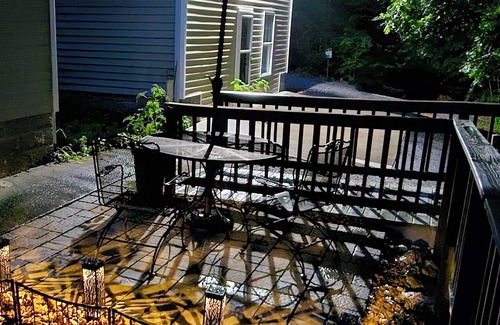 Decatur Apartamento | Scenic Serene Stocked Spacious Studio 65in Smart TV WiFi Laundry Kitchen & Patio