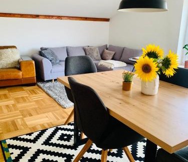 Herbertingen Apartamento | Schöne, große Ferienwohnung direkt am Donauradweg & Keltenstadt Heuneburg