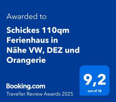 Niederzwehren Apartamento | Schickes 110qm Ferienhaus in Nähe VW, Messe,DEZ und Orangerie