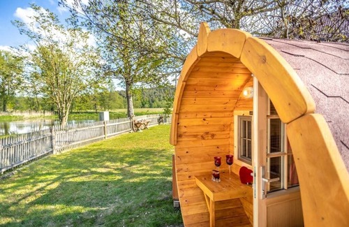Burglengenfeld Apartamento | Schlaffass für bis zu 4 Personen - ein Campingerlebniss der besonderen Art