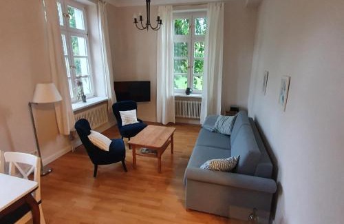 Lelkendorf Apartamento | Schloss Lelkendorf - Fewo Parkblick