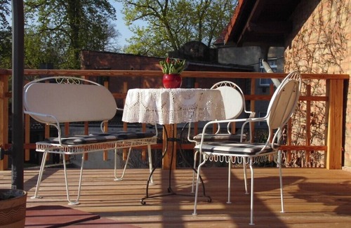 Rheinsberg Apartamento | Schlossparkferienwohnungen Rheinsberg - Lieblingsferienwohnung mit Balkon