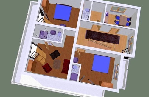 Lofer Apartamento | Schmuck, Maria - apartamento / 2 dormitorios / ducha, WC