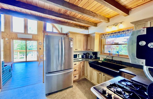 Lake View Casa | Schoodic Lake Lakefront Espectaculares vistas del Monte Katahdin Newer Home w /