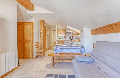 Flumet Apartamento | Schuss 2 - appartement 2 chambres au coeur du Val d'Arly
