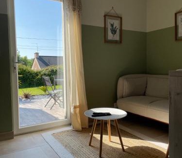 Tregastel Apartamento | Scorfel Lodge, Verdant, Terrasse, proche mer