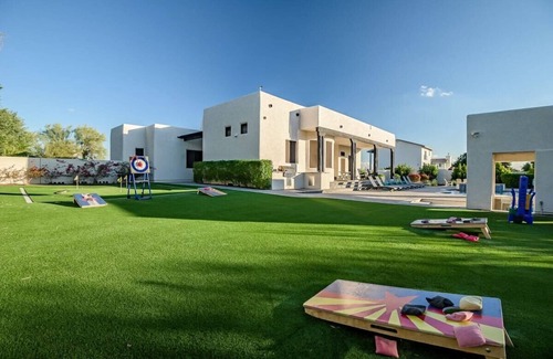 North Scottsdale Casa | Scottsdale Luxury Villa Pool, Hot Tub, & Games