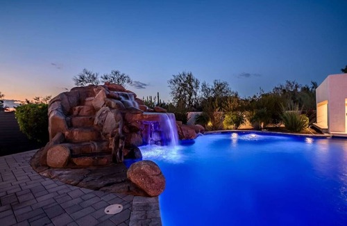 North Scottsdale Casa | Scottsdale Luxury Villa Pool, Hot Tub, & Games