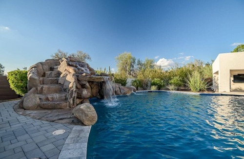 North Scottsdale Casa | Scottsdale Luxury Villa Pool, Hot Tub, & Games