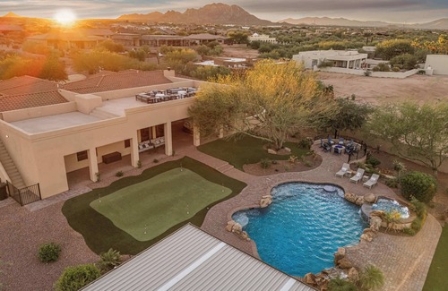 Rio Verde Foothills Casa | Scottsdale Rose: Heated Pool, Pickleball, Cold Plunge, Sauna