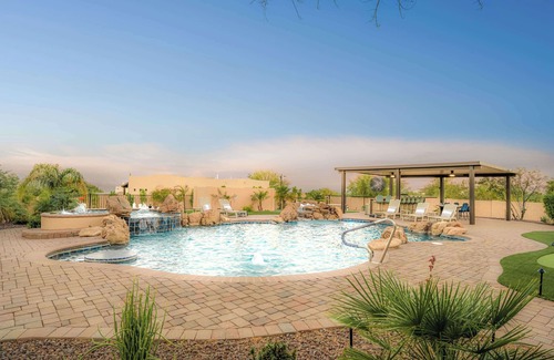 Rio Verde Foothills Casa | Scottsdale Rose: Heated Pool, Pickleball, Cold Plunge, Sauna