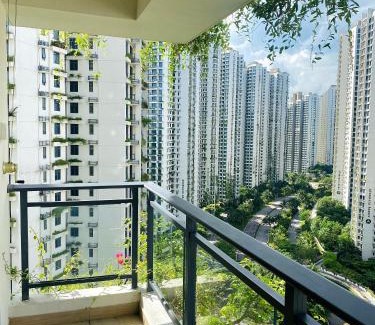 Gelang Patah Apartamento | Sea&CityView 2-bedroom Fully Furnished Apartment Forest City #freeWIFI