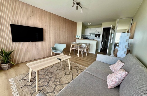 Stella-Plage Apartamento | Sea-facing apartment in Stella Plage, near Le Touquet