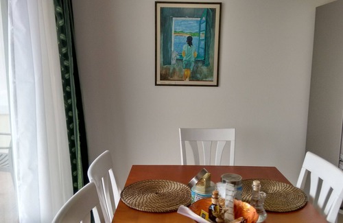 Pefki Apartamento | Apartamento frente al mar en la playa de Tholos y la bahía de Mirabello