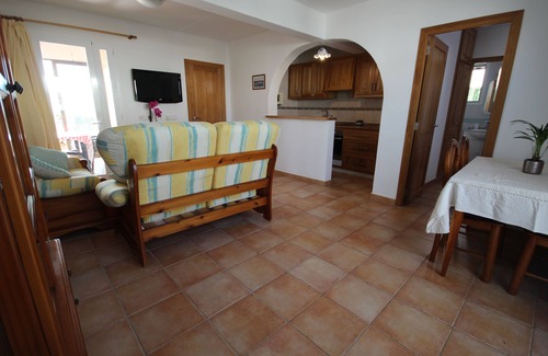 Cap d'Artrutx Casa | Bungalow frente al mar con 2 dormitorios y 2 baños. Wi-Fi gratis.