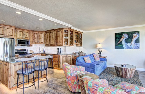 Port Aransas Condominio | Sea Gull # 806: frente a la playa de 2 dormitorios y 2 baños con vistas espectaculares y administración las 24 horas