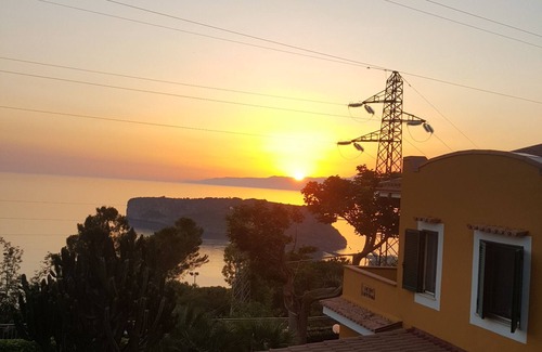 San Nicola Arcella Casa | Sea house and sunset