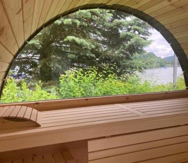 Seepark Kirchheim Casa | SEA Office - Modernes Ferienhaus mit tollem Seeblick